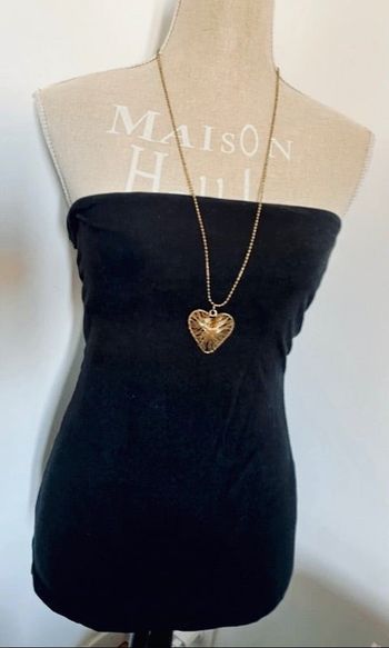 Top bustier noir undiz taille 40 L