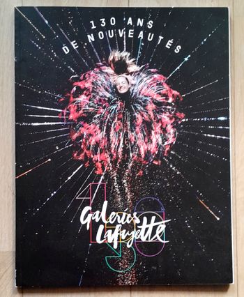 Magazine 130 ans de nouveautés Galeries Lafayette