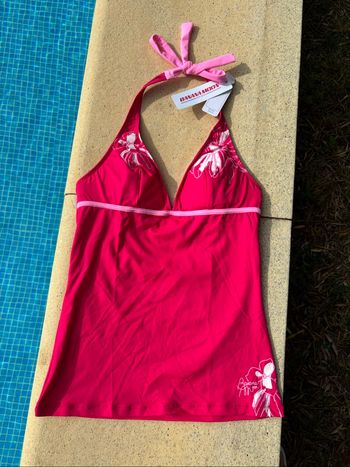 Haut de plage rose banana moon Taille 38