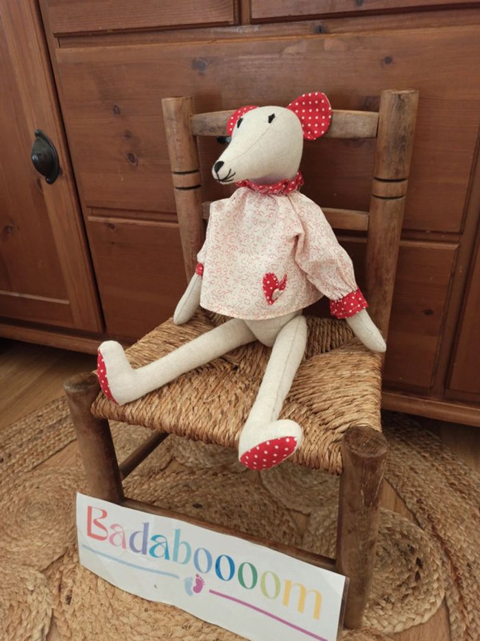 Peluche souris 40 cm tbe - photo numéro 2