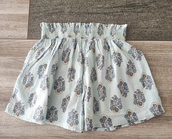 Short vert Fleuri