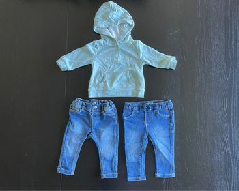 2 jeans et un sweat 9 mois