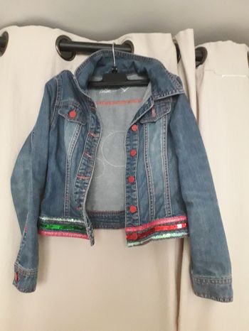 Veste en jean 7 ans