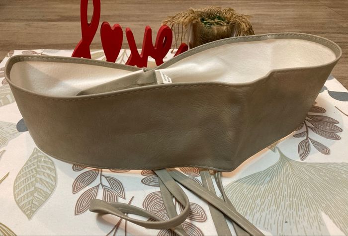 Ceinture Ajustable Beige - 84 cm - photo numéro 8