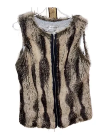 Gilet fausse fourrure