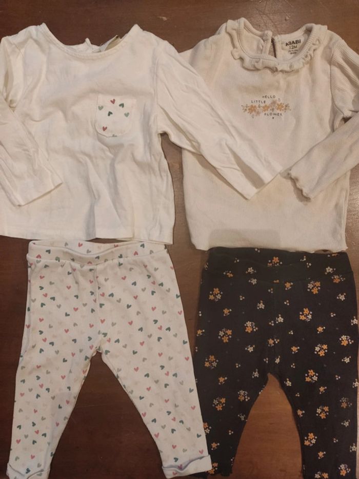 Tenues automne bébé fille 12 mois