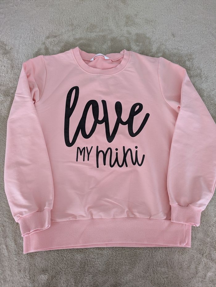 Sweat-shirt Femme PatPat "Love My Mini"