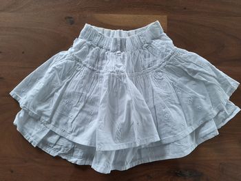 Jupe blanche Okaidi 6 ans