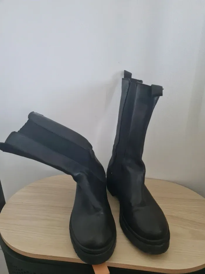 Lot de deux paires de bottines - photo numéro 6