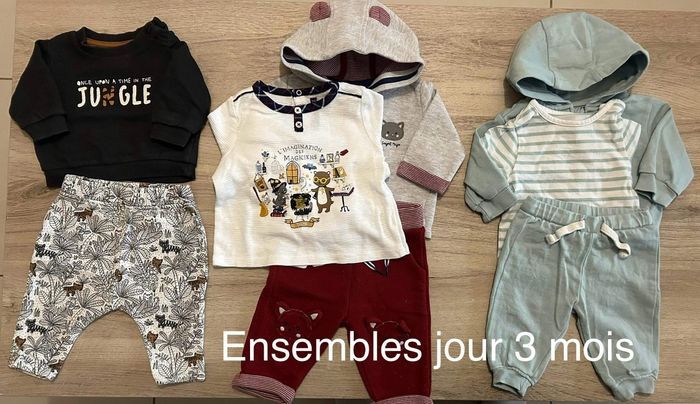 Lot de 44 vêtements bébé 3 mois - photo numéro 2