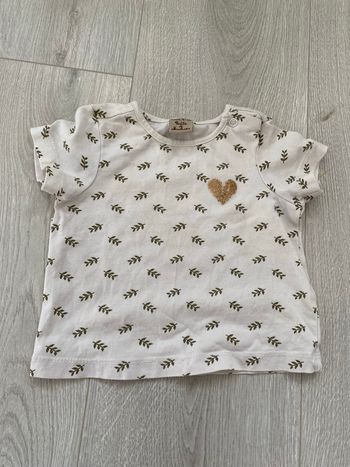 T-shirt 6 mois fille