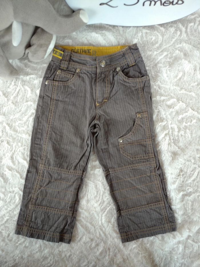 Pantalon Garçon 23 mois Sergent Major 100% coton - photo numéro 2