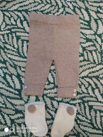 Pantalon et chaussettes 1m