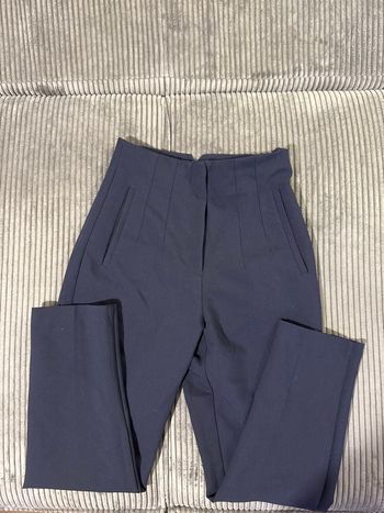 Pantalon bleu marine Zara - S