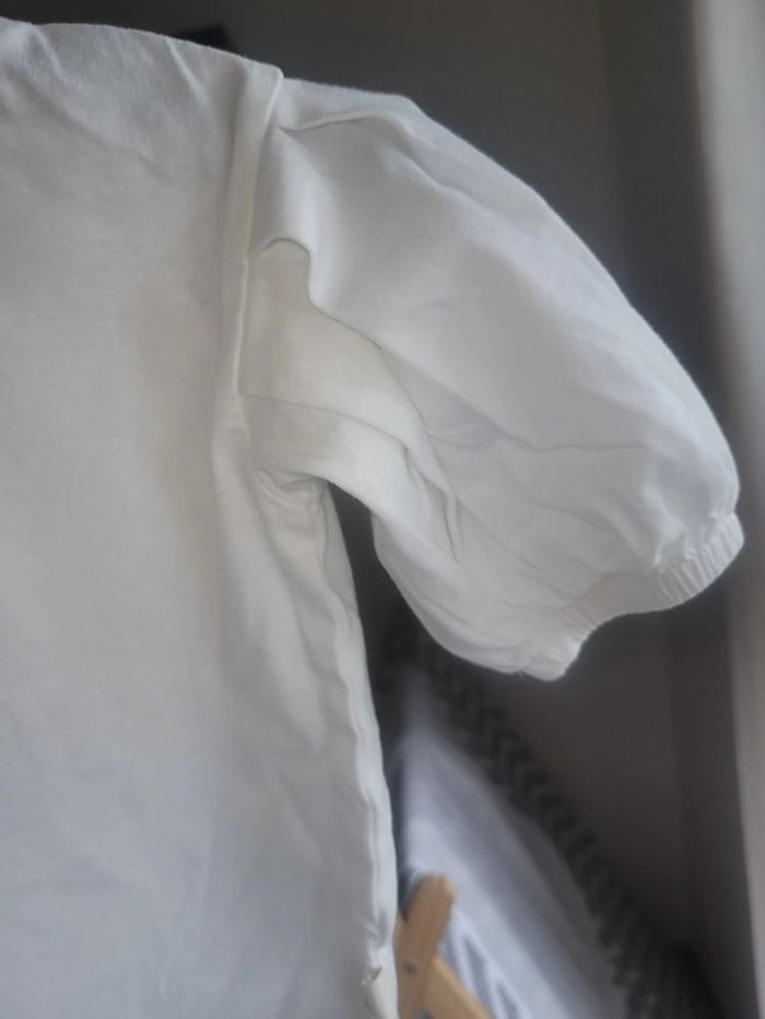 T-shirt mango blanc - photo numéro 3