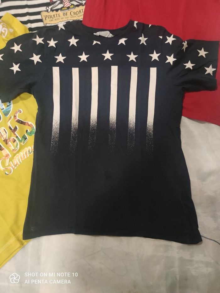 Lots de 4 teeshirt garçons taille 12 /14 ans - photo numéro 2