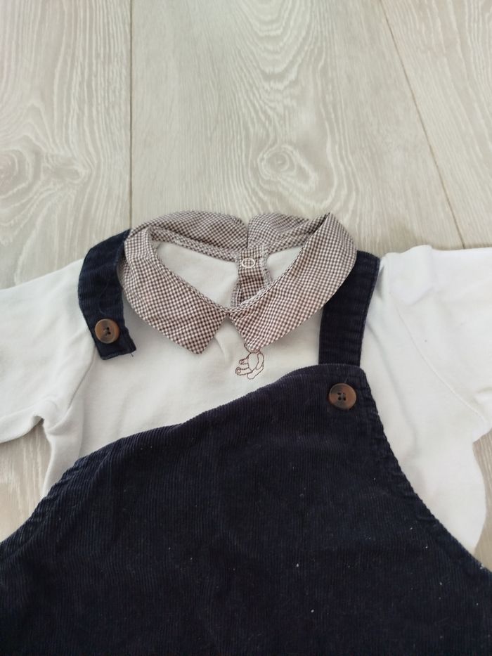 Ensemble salopette / body - photo numéro 2