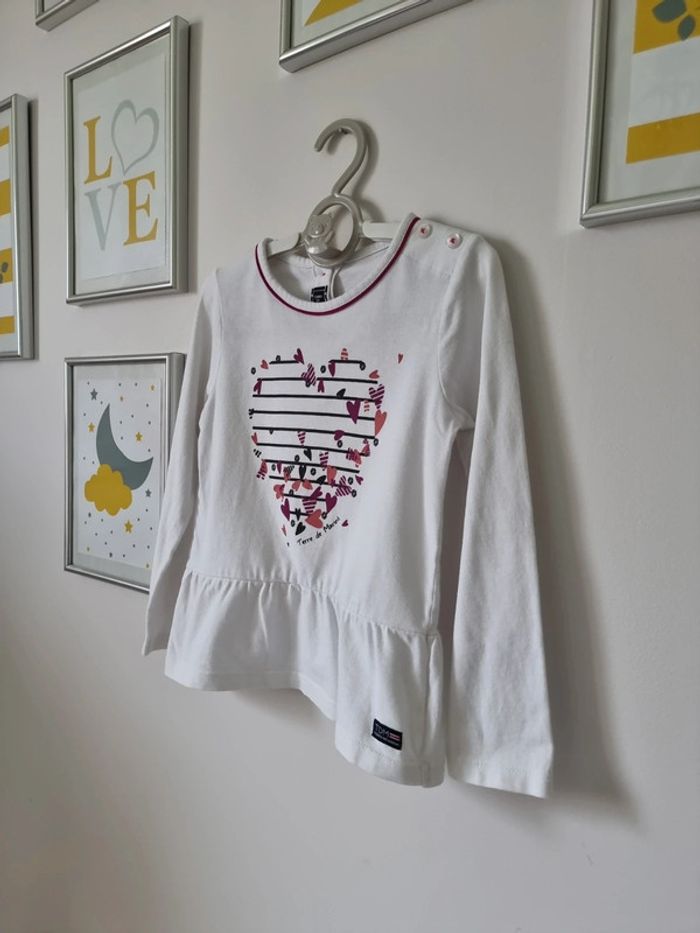 Tunique, polo terre de marins taille 4ans comme neuf - photo numéro 2