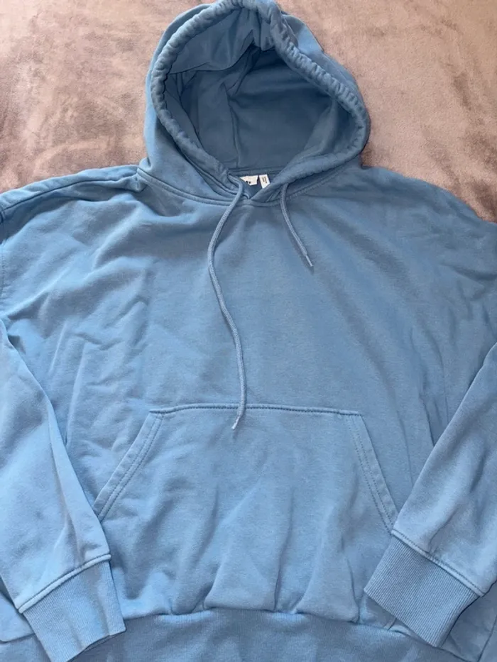Lot de deux sweat à capuche homme taille S weekday ikks - photo numéro 3