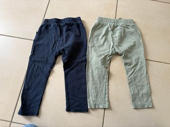 Lot de deux pantalons 