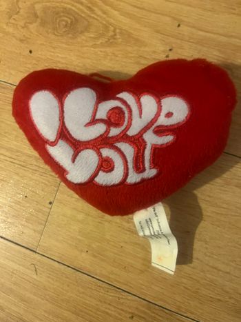 Peluche cœur