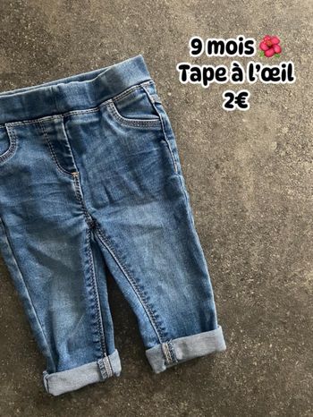 Jean 🌺 9 mois 🌺 Tape à l’œil