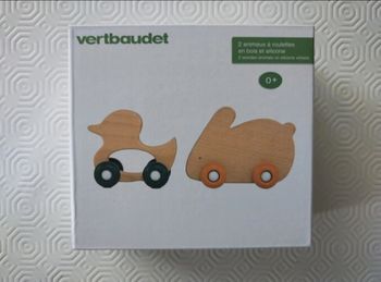 Animaux à roulettes Vertbaudet - neuf