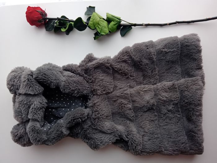 Gilet sans manches chaud, gris - photo numéro 4