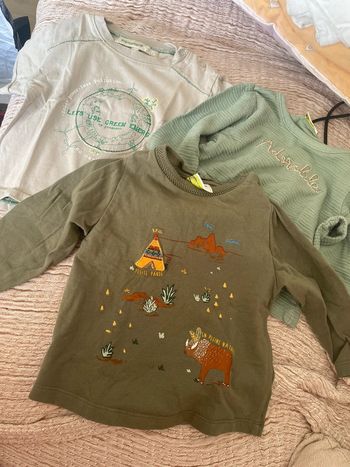 Lot tee shirt 6 mois
