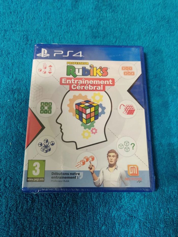 PS4 Professeur Rubik's entrainement cérébral