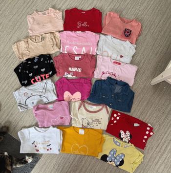 T-shirt bébé fille