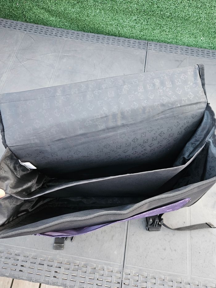 Cartable minecraft - photo numéro 2