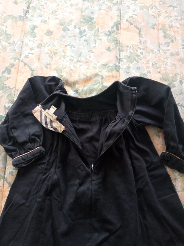 Robe marine Burberry 18 mois - photo numéro 5