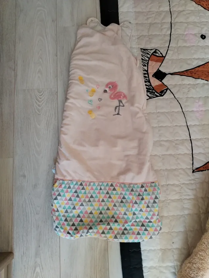 Gigoteuse flamant rose epaisse