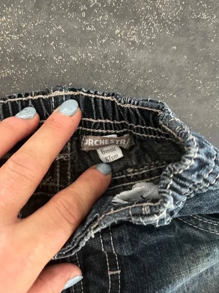Jeans Orchestra taille 6 mois - photo numéro 3
