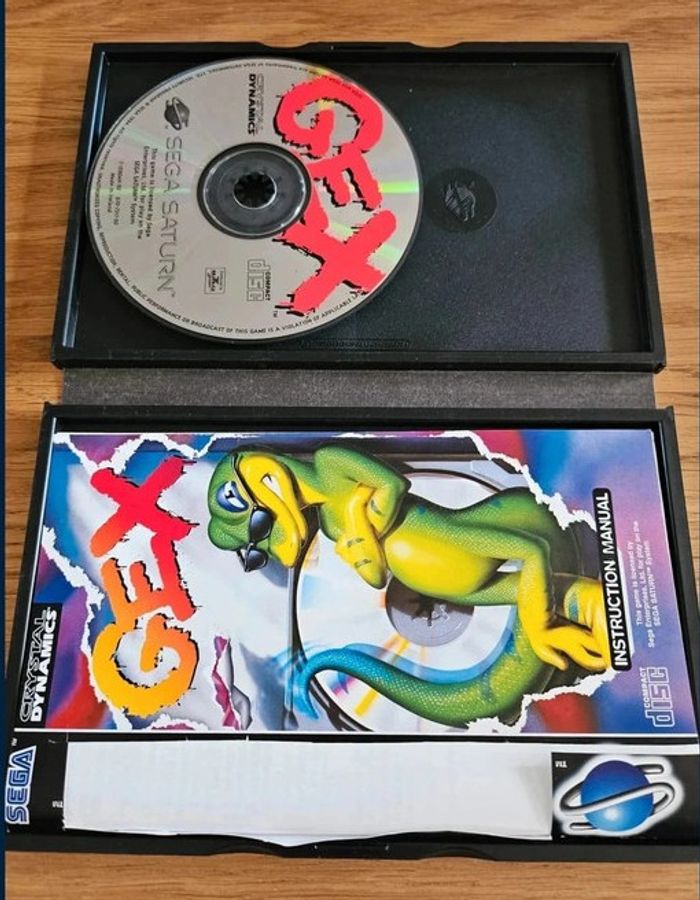 GEX - Sega Saturn - PAL - Complet - photo numéro 2