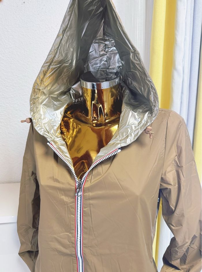 Veste longue mi saison camel doré taille XL🌸 - photo numéro 2