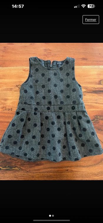 Robe fille 9 mois