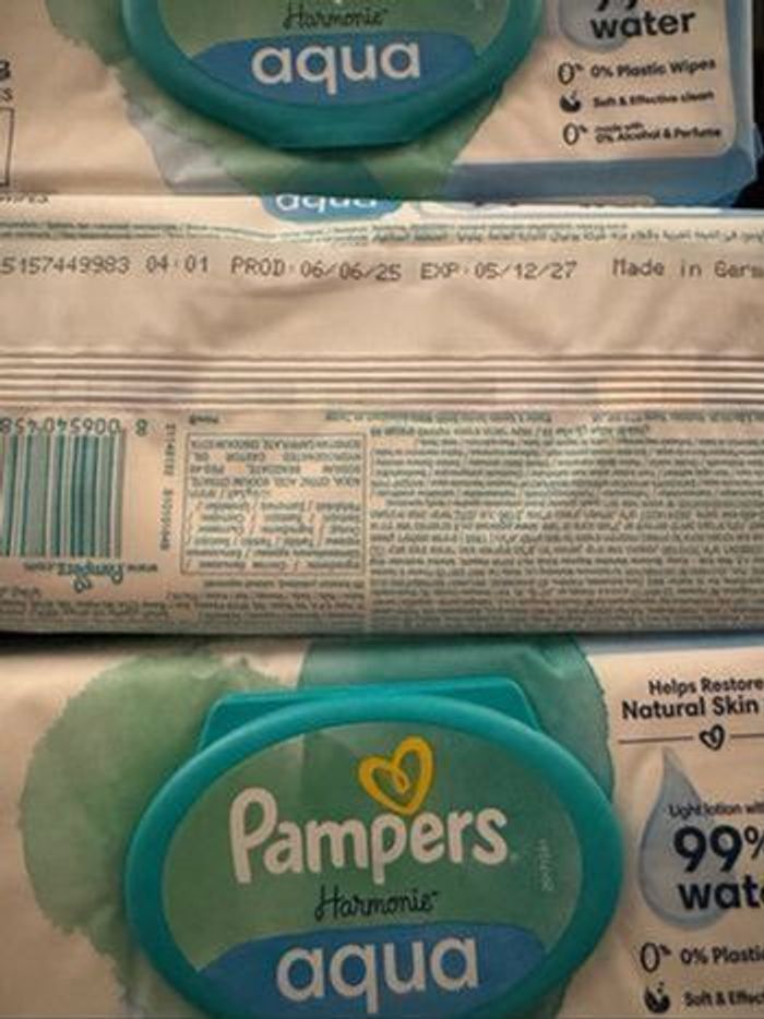 Lingettes Pampers Harmonie Aqua - photo numéro 2