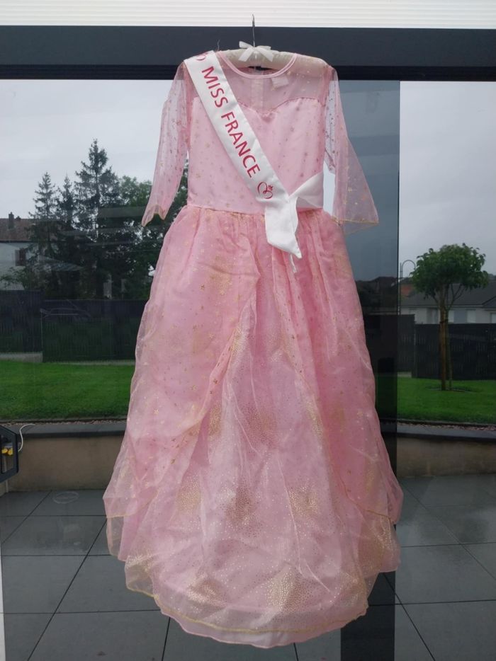Déguisement Miss France deluxe T.11-12 ans - photo numéro 5