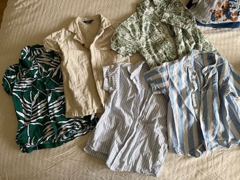 Lot chemises manches courtes