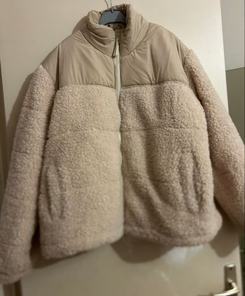 Doudoune polaire femme beige