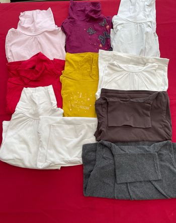Lot de sous pull fille 5 ans