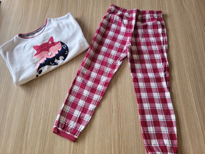 Pyjamas 2 pièces 6 ans okaidi hait velours bas tissus - photo numéro 7