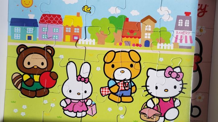 Puzzles 20 pièces Hello Kitty - photo numéro 2
