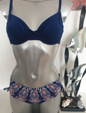 Maillot de bain bleu marine T36/85C