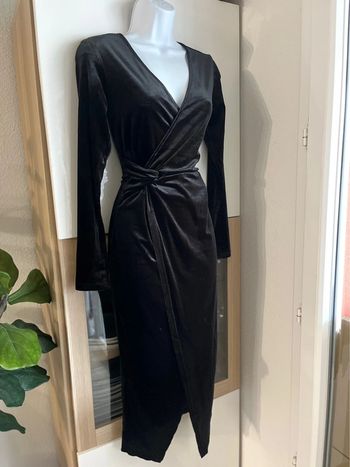 Robe de soirée en velours