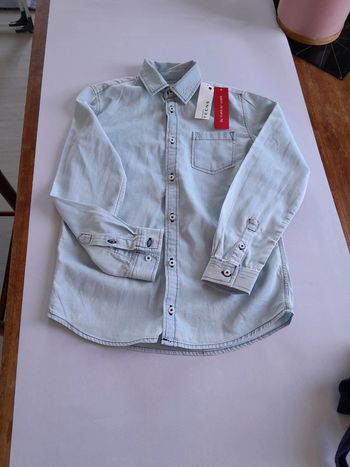Chemise légère effet jean monoprix teens
