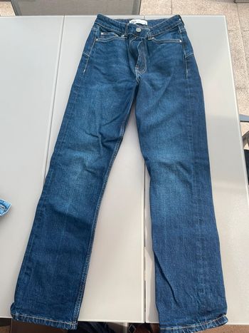Jean ZW étroit à taille haute Zara 34