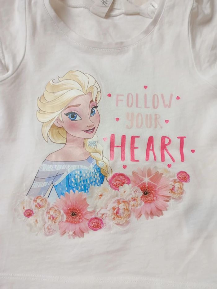 T-shirt Elsa 92 cm - photo numéro 3